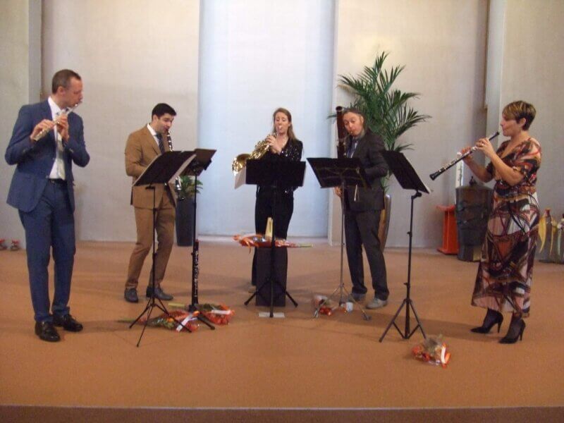 Succesvol Nieuwjaarsconcert door Amsterdam Wind Quintet