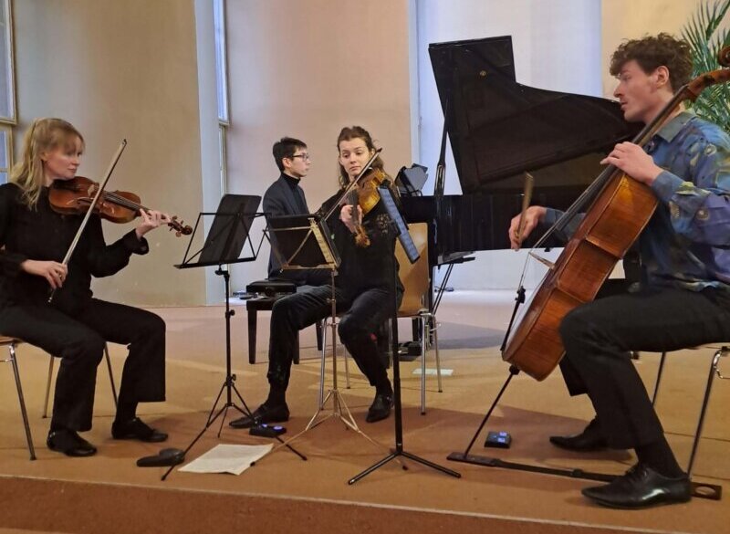 Marigold Piano Quartet speelt met vurige gloed