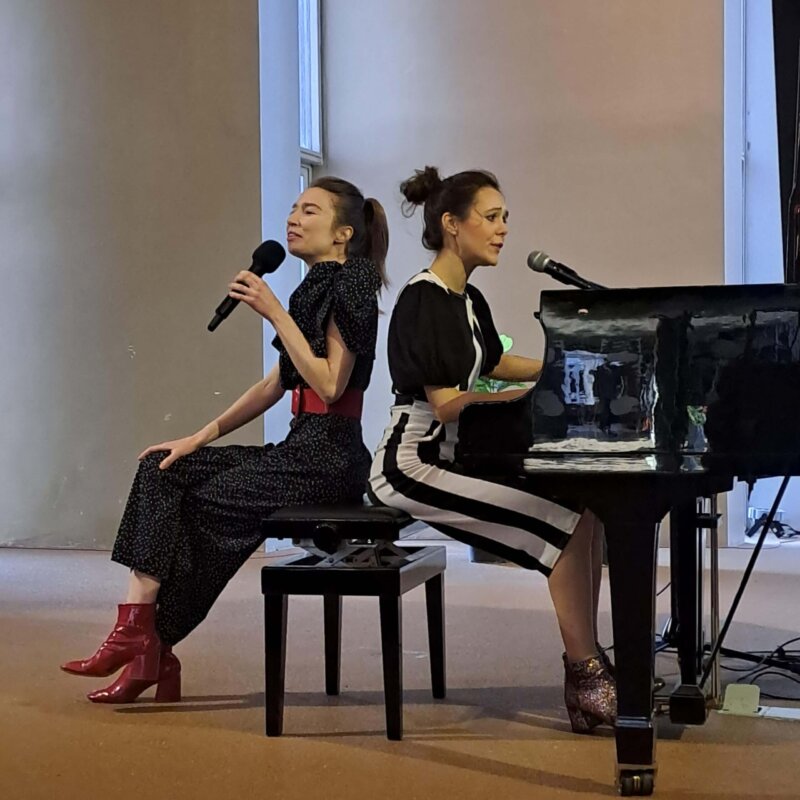 Pianoduo Beth&Flo in briljante rapsodie